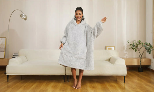 Why an Oversized Blanket Hoodie Is the Ultimate Cozy Home Essential