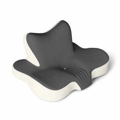 Memory foam wedge pillow for bed with ergonomic contour design