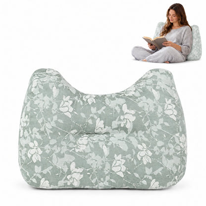 Oversized Chenille Lumbar Support Pillow