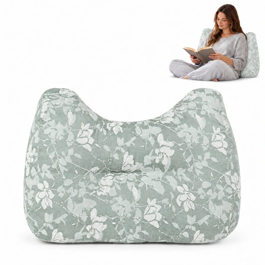 Oversized Chenille Lumbar Support Pillow