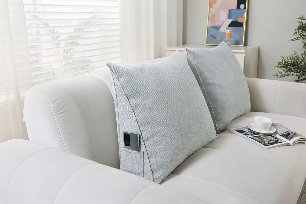 Prevalucent Reading Pillow with Shredded Memory Foam