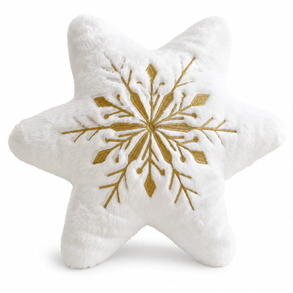 Prevalucent Snowflake Decorative Throw Pillow for Couch, Bedroom & Holiday Décor