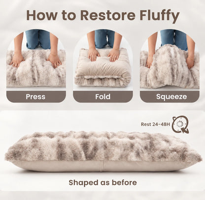 Full body pillow for side sleeping, hugging, and relaxing
